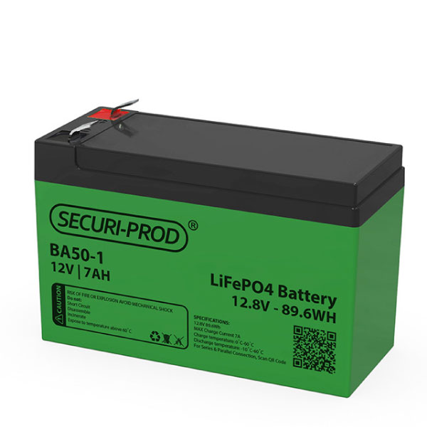 Securi prod 24V lithium ion battery