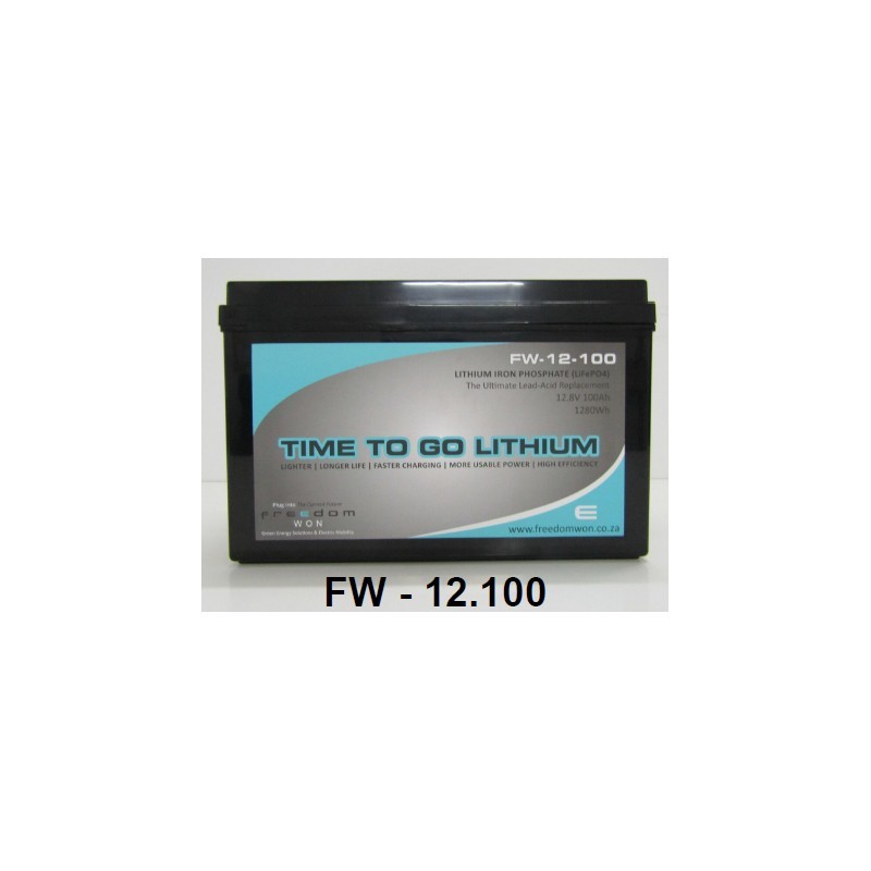 Freedom Won 100Ah lithium battery