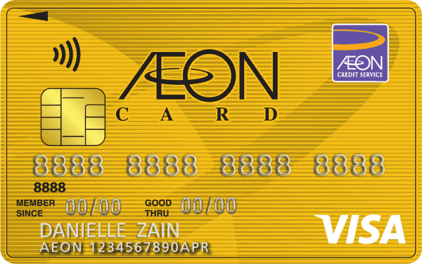 Aeon Gold Visa Card