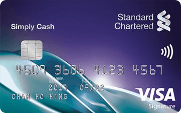 Simply cash visa card