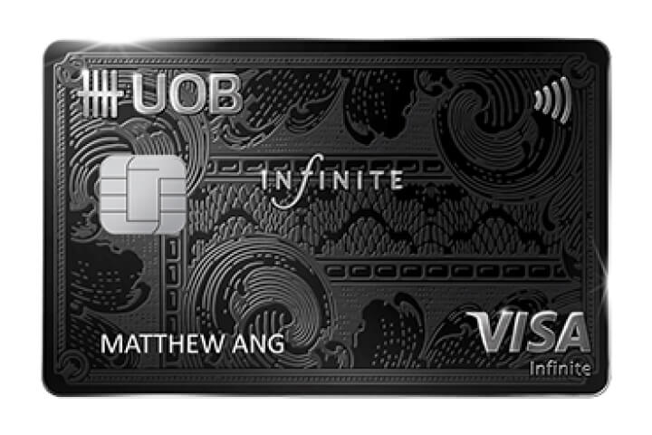 UOB Visa Infinite  miles credit card