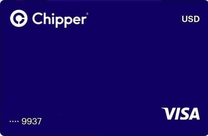 Chipper Cash Virtual Dollar Card