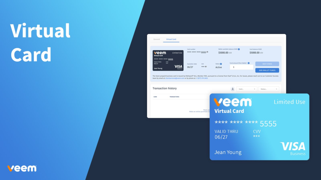 How to get Veem Virtual Debit Card in UAE