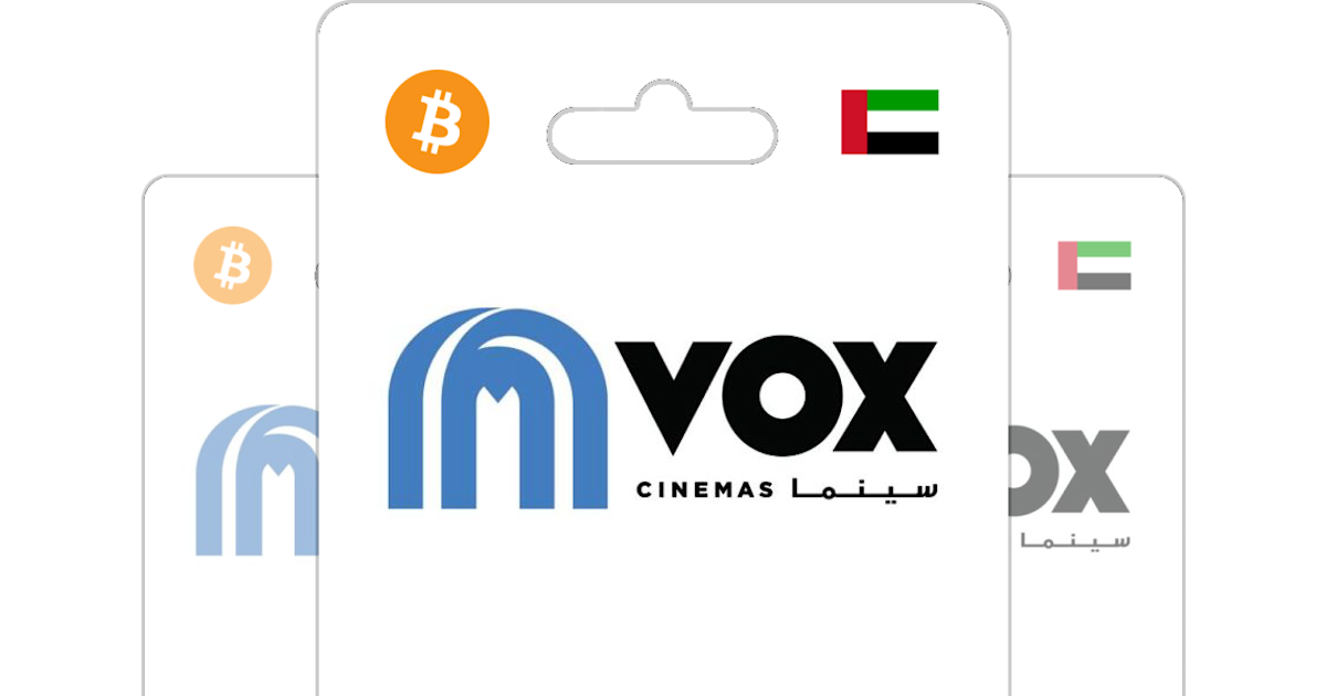 VOX Cinema Gift Cards in UAE